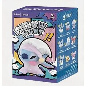 Miniso Disney Stitch Pillow Fight Blind Box Figure | Sealed Surprise Box - NEW